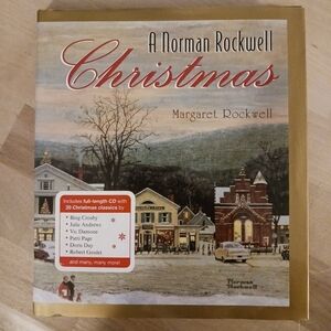 Norman Rockwell Christmas  hardcover book with CD